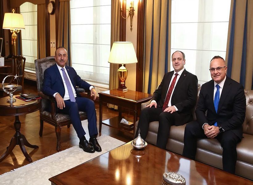 Meeting with Mevlut Cavusoglu