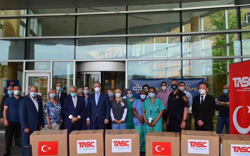 We donated 4,500 PPE items to Saint Joseph hospital in Paterson